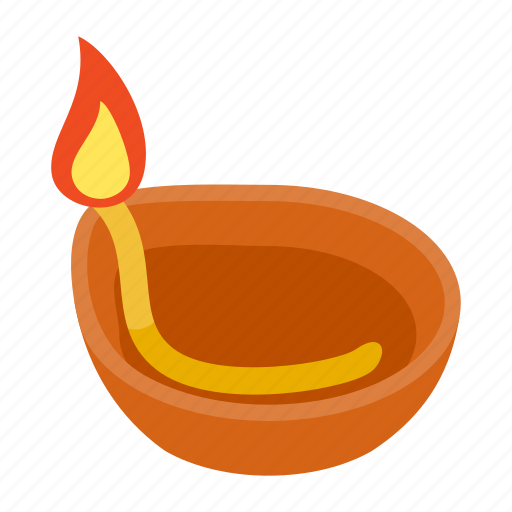 Candle, candlelight, cup, flame, indian, isometric, light icon - Download on Iconfinder