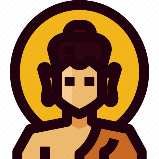 Buddha, india, avatar, buddhism, man, person, religion icon - Download on Iconfinder