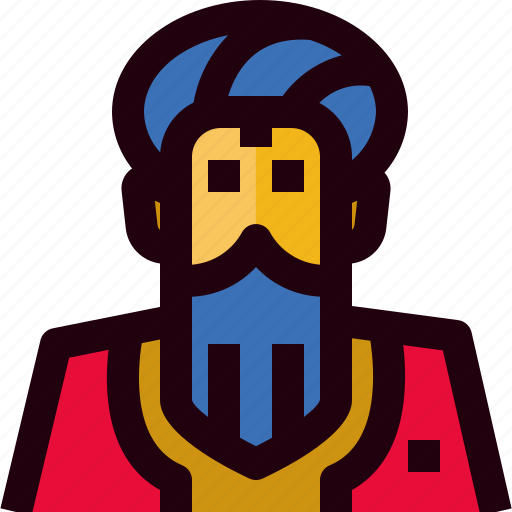 India, man, people, tradition icon - Download on Iconfinder