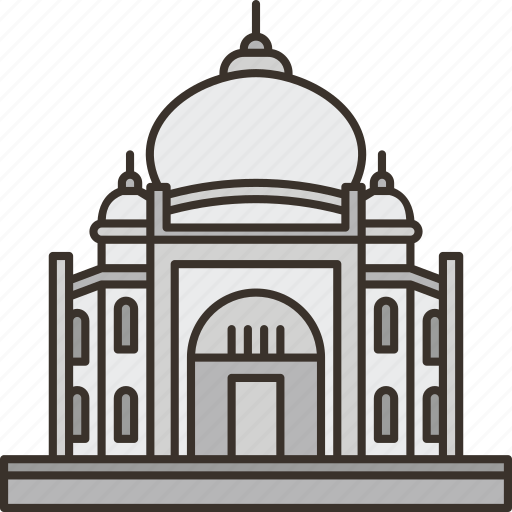 Taj, mahal, india, tourism, architecture icon - Download on Iconfinder