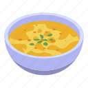 business, cartoon, dish, indian, isometric, soup, traditional