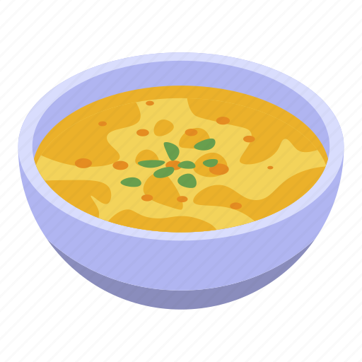Business, cartoon, dish, indian, isometric, soup, traditional icon -  Download on Iconfinder