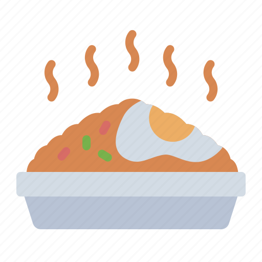 Food, indonesia, cooking, fried rice icon - Download on Iconfinder