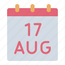 calendar, dirgahayu, indonesia, independence day