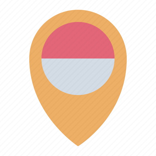 Indonesia, location, pin icon - Download on Iconfinder