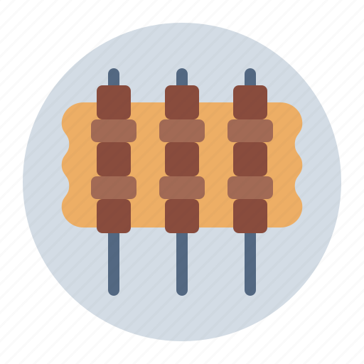 Satay, food, cooking, indonesia icon - Download on Iconfinder