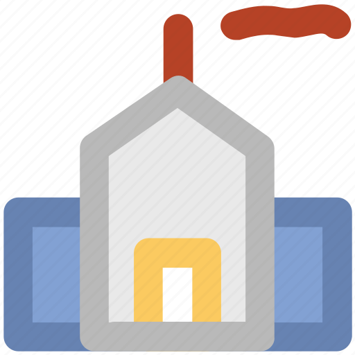 Corporate, estate, factory, factory building, industry, mill, real estate icon - Download on Iconfinder