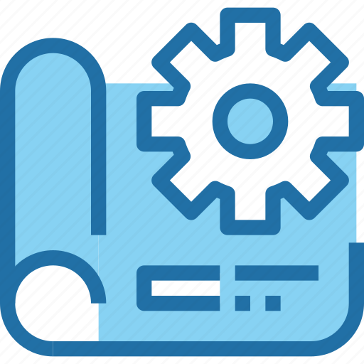 Factory, gear, industry, manufacture, planning, process icon - Download on Iconfinder