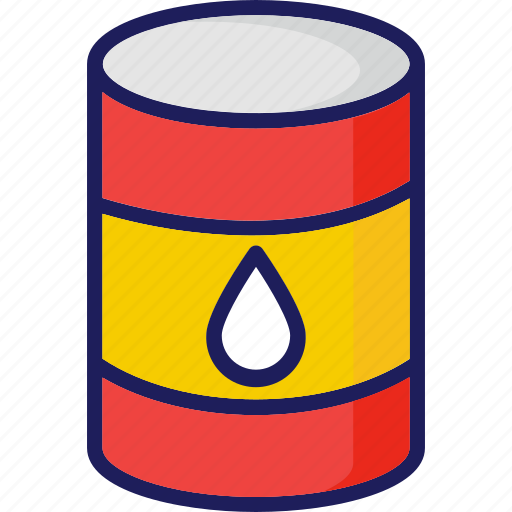 Fuel drum, oil barrel, oil can, oil container icon, drop icon - Download on Iconfinder