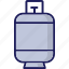 bottle, cylinder, gas tank, regulator icon, gas icon 