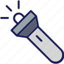 torch, lamp, searchlight, torch icon, light