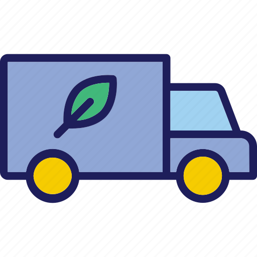 Eco van, transport, van icon, delivery van, vehicle icon - Download on Iconfinder