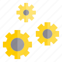gears, construction, industry, factory, tool