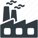 chimney, factory, industry, manufactory, mill