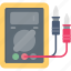 voltmeter, multimeter, electrician, electricity, voltage, electric 