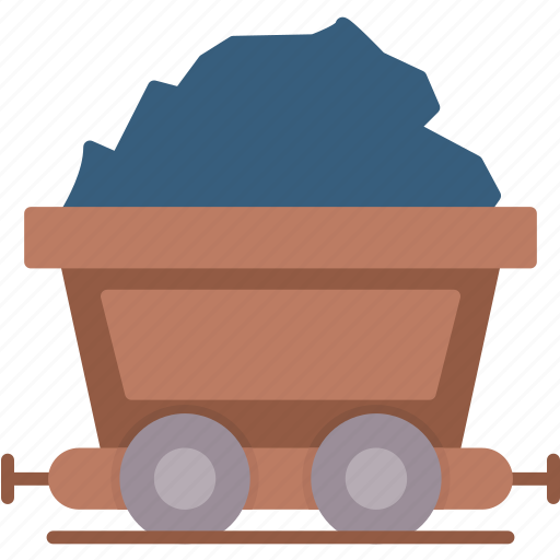 Mining, cryptocurrency, mine, money, trolley icon - Download on Iconfinder