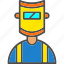 avatar, job, man, profession, user, welder, work 