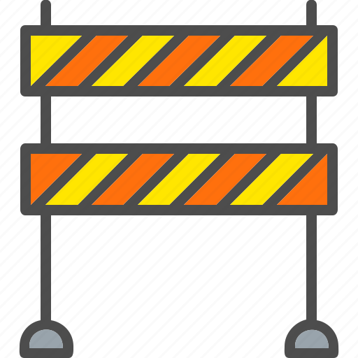 Barriers, block, construction, road icon - Download on Iconfinder