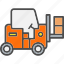 box, forklift, goods, logistic, manufacturing, storage, warehouse 