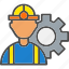 builder, construction, constructor, helmet, labour, repair, worker 