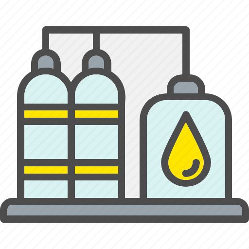 Factory, mill, oil, petrol, refinery icon - Download on Iconfinder