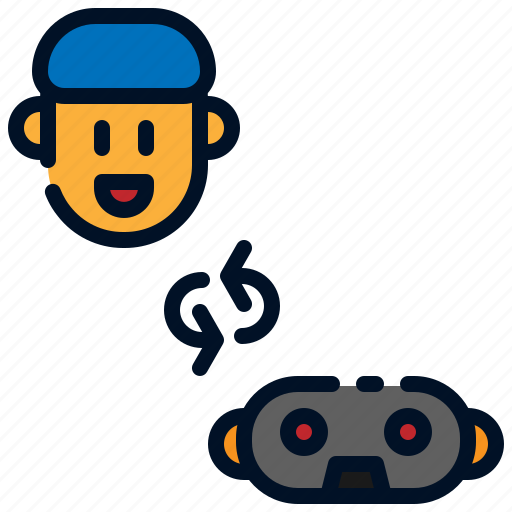 Change, industry, employee, work, robot, technology, robotics icon - Download on Iconfinder