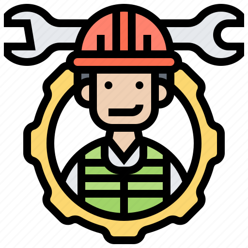 Engineer, manager, mechanic, repair, technician icon - Download on Iconfinder