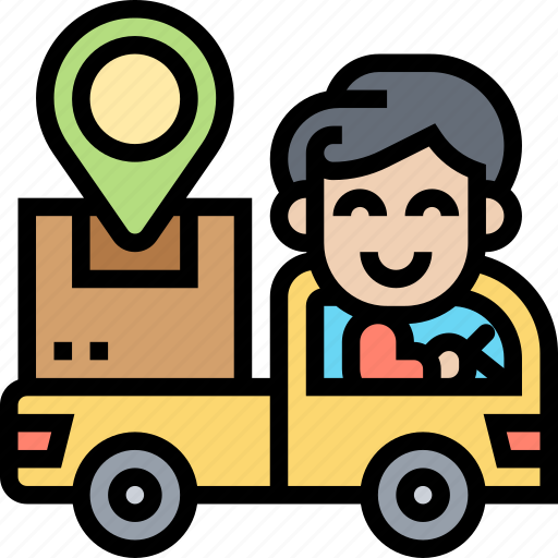 Delivery, shipment, logistic, truck, cargo icon - Download on Iconfinder