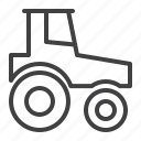 tractor, farm, transportation, vehicle