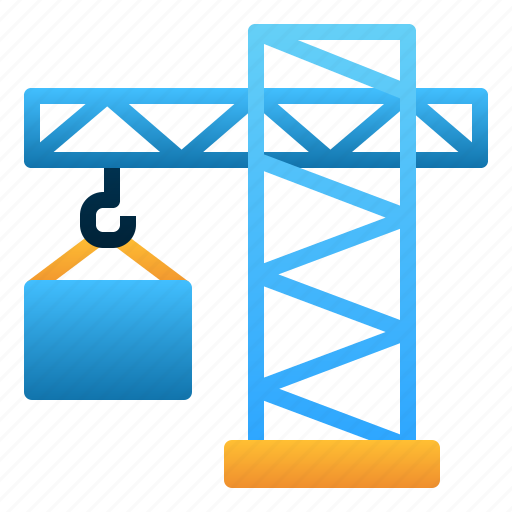 Industry, engineering, manufacture, construction, crane icon - Download on Iconfinder