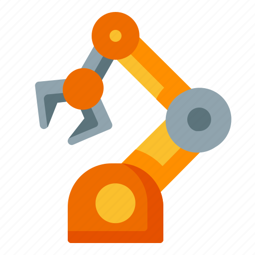 Robotic, automation, arm, industry, machine, robot, manufacture icon - Download on Iconfinder