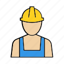 industry, worker, helmet, safety, construction, work, employee