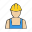industry, worker, helmet, safety, construction, work, employee 