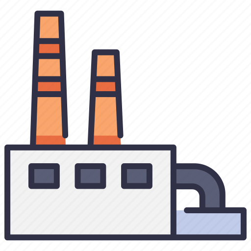 Building, factory, industrial, plant, power, station, warehouse icon - Download on Iconfinder