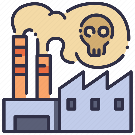 Environment, factory, industrial, industry, pollution, power, smoke icon - Download on Iconfinder