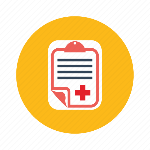 Check up, clinical record, health, medical, medical chart, prescription, report icon - Download on Iconfinder