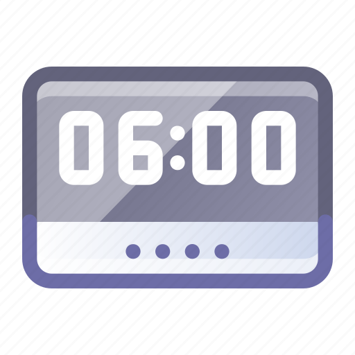 Clock, alarm, time, digital icon - Download on Iconfinder