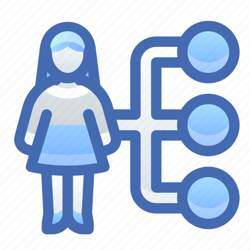 Business, team, contacts, woman icon - Download on Iconfinder
