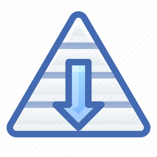 Career, fall, pyramid icon - Download on Iconfinder