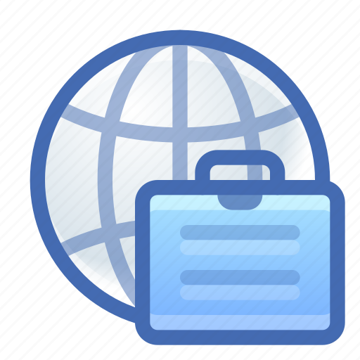 Global, business, career, case icon - Download on Iconfinder