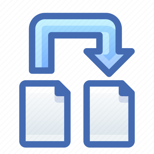 Copy, move, file icon - Download on Iconfinder on Iconfinder