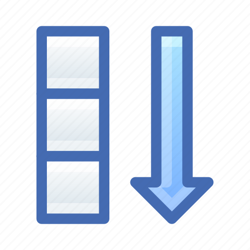Database, sort, descending icon - Download on Iconfinder