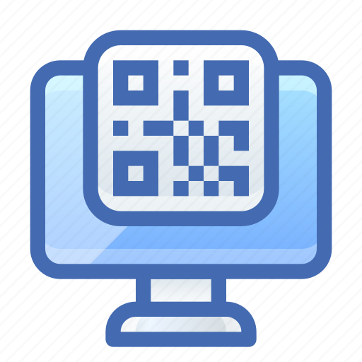 Desktop, computer, qr, code icon - Download on Iconfinder
