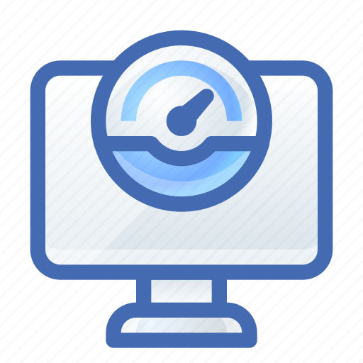 Desktop, computer, gauge, performance icon - Download on Iconfinder