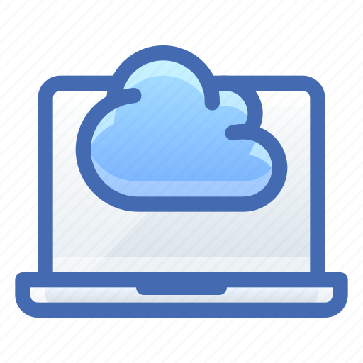 Laptop, cloud, data icon - Download on Iconfinder