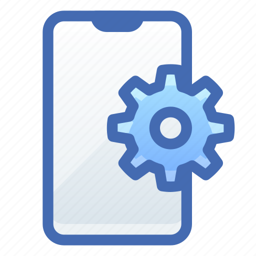 Smartphone, settings, options, gear icon - Download on Iconfinder