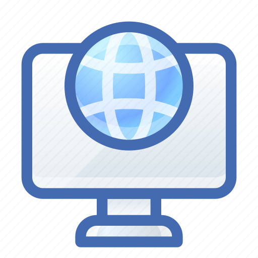 Desktop, computer, web, connection icon - Download on Iconfinder