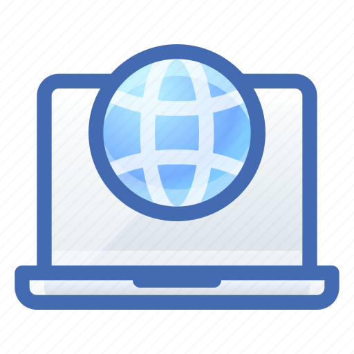Laptop, web, connection icon - Download on Iconfinder