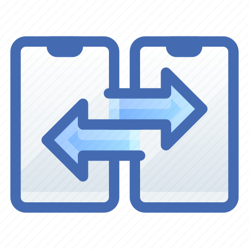 Smartphone, backup, sync, transfer icon - Download on Iconfinder