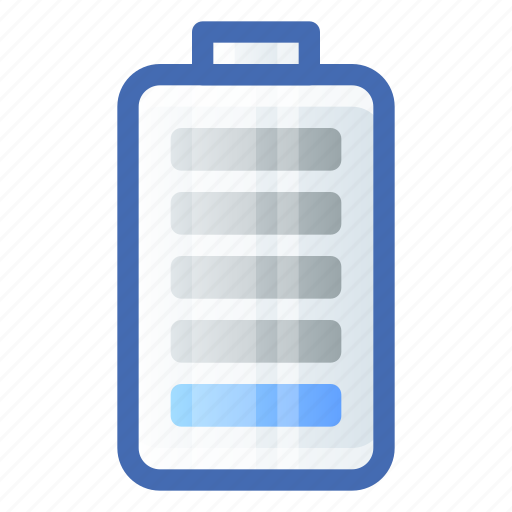 Battery, low, level icon - Download on Iconfinder